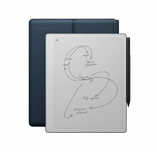 ����� �������� Remarkable Paper Pure 10.3" with Marker Plus Pen and Sleeve Folio