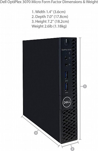 ���� ����� Dell Optiplex 3070 I5-9500T 16GB 256SSD WINDOWS 11 PRO