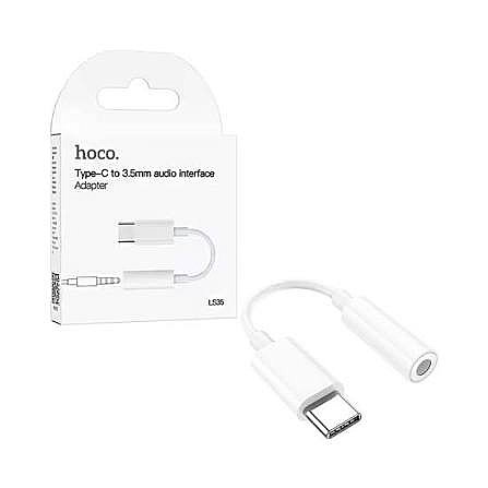 ���� ����� Hoco Audio Adapter Cable LS35 Type-C to 3.5mm