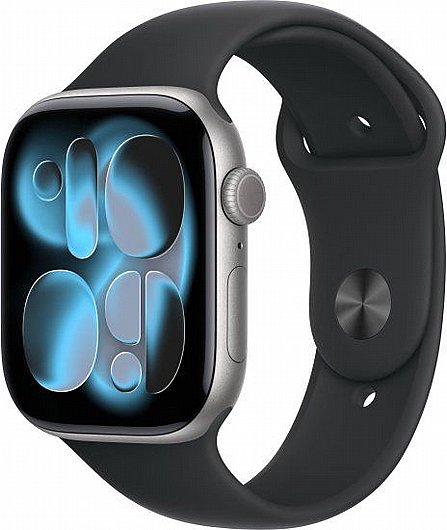 ���� ��� Apple Watch Series 11 2025 46mm Aluminum Case Rubber Sport Band GPS ���
