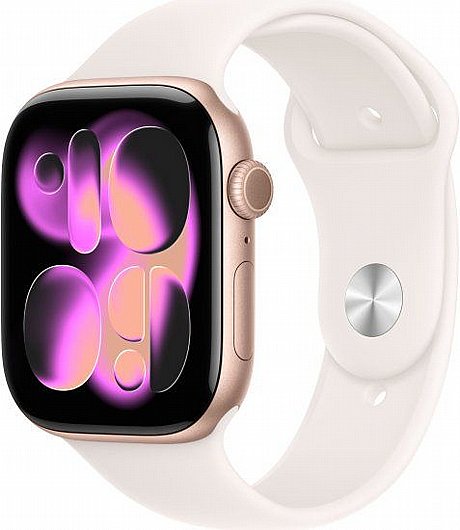 ���� ��� Apple Watch Series 11 2025 46mm Aluminum Case Rubber Sport Band GPS ���