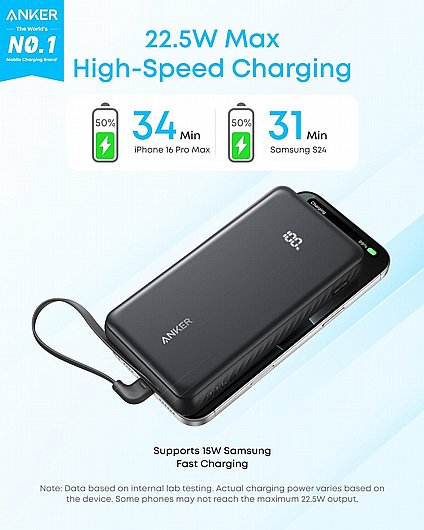 ������ ����� Anker 10000mAh� ���� 323 Power Bank A1334�