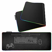משטח גיימינג כולל תאורת RGB לעכבר ומקלדת Energy XL RGB EG600 80x30cm משטח גיימינג כולל תאורת RGB לעכבר ומקלדת Energy XL RGB EG600 80x30cm