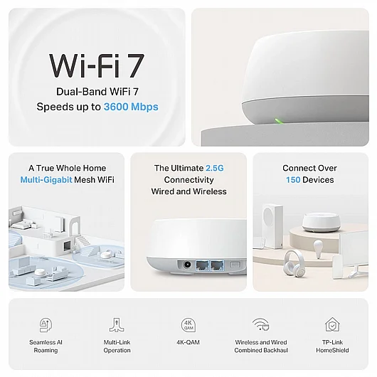 ����� ���� TP-LINK DECO BE85 BE19000 ��� ������