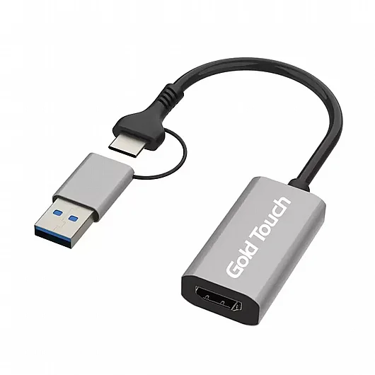 ��� ���� gold-touch USB3.0 Type A&C To HDMI Adapter With Audio E-USB3AC-HDMI