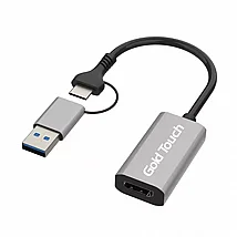 ��� ���� gold-touch USB3.0 Type A&C To HDMI Adapter With Audio E-USB3AC-HDMI