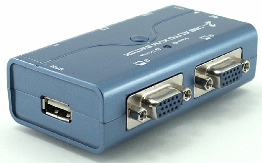 GOLD TOUCH 2 PORT USB KVM