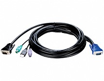 כבל PS2 (מקלדת/עכבר) KVM402 D-Link כבל PS2 (מקלדת/עכבר) KVM402 D-Link