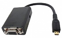 MINI HDMI to VGA Adapter With Audio