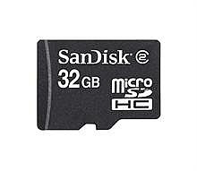 ����� ������ SanDisk Micro SDHC 32GB SDSDQM-032G 