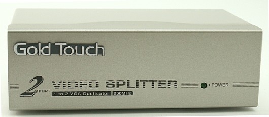 Gold Touch  2 Ports Video Splitter