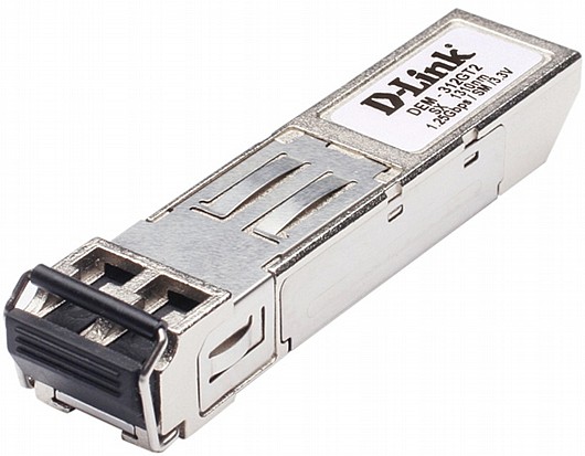 D-Link DEM-312GT2 1-port mini-GBIC LX Multi-mode Fiber Transceiver