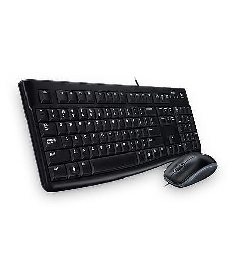 Logitech MK120 Corded USB Desktop