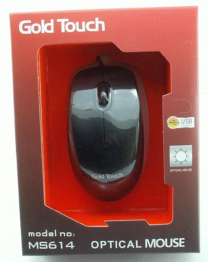 ���� ����� Gold Touch Optical Mouse USB 