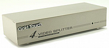מפצל VGA ל-4 מסכים Gold Touch מפצל VGA ל-4 מסכים Gold Touch