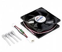 מאוורר למארז 80 מ"מ ZALMAN ZM-F1 PLUS מאוורר למארז 80 מ"מ ZALMAN ZM-F1 PLUS