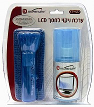 ערכת ניקוי למסכי מחשב+חומר+מברשת XT-427 ערכת ניקוי למסכי מחשב+חומר+מברשת XT-427