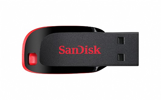 ����� ���� USB � SanDisk Cruzer Blade 16GB