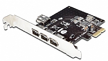 כרטיס GoldTouch PCI Express 3 Port 1394A adapter כרטיס GoldTouch PCI Express 3 Port 1394A adapter